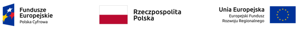 Logo Funduszy Europejskich, Flaga Rzeczpospolitej Polskiej, Flaga Unii Europejskiej